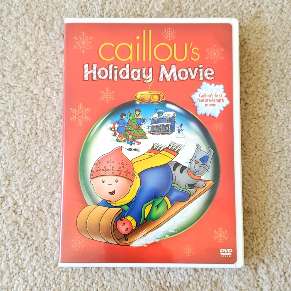 Caillou's Holiday Movie DVD - PBS Kids - Children's Show Preschool Family Night